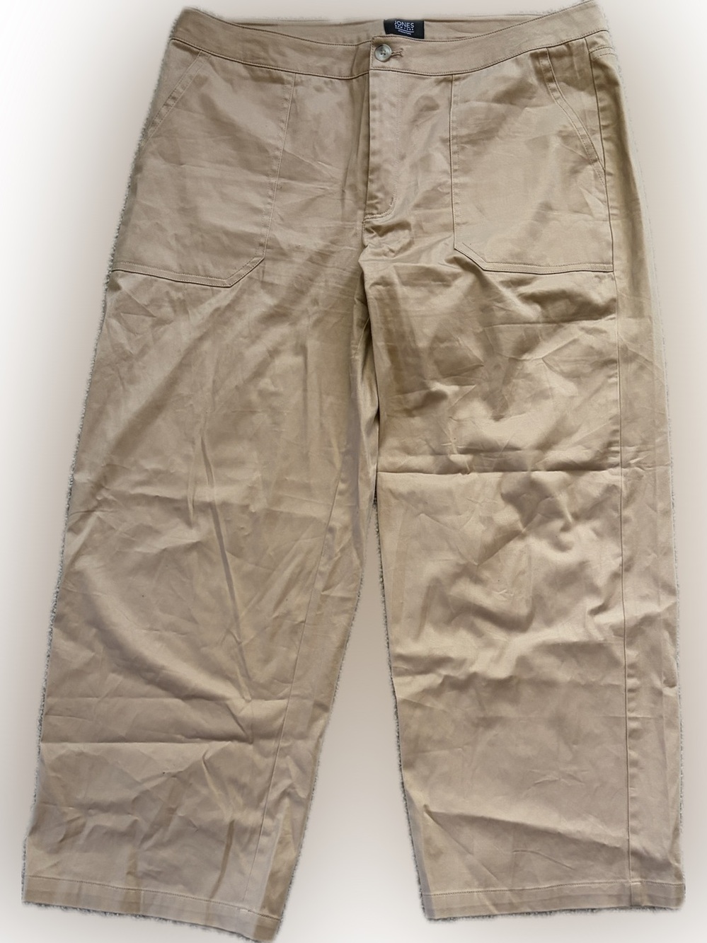Jones New York Signature Tan Chino Pants